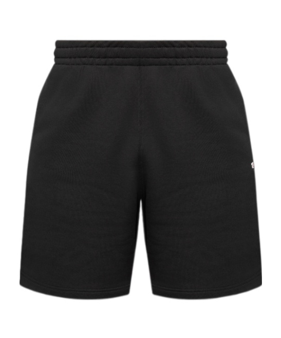 Diesel Elastic Waistband Shorts Back Pocket In Black