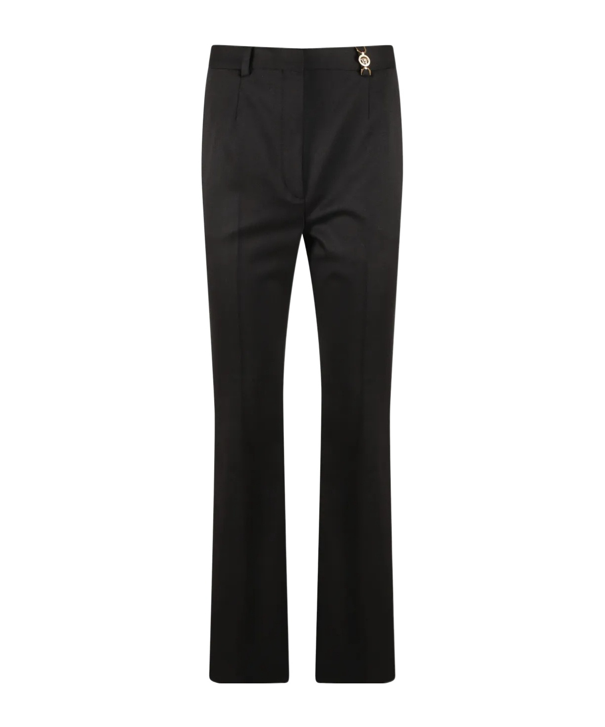 Versace Belt Loop Track Pants In Black