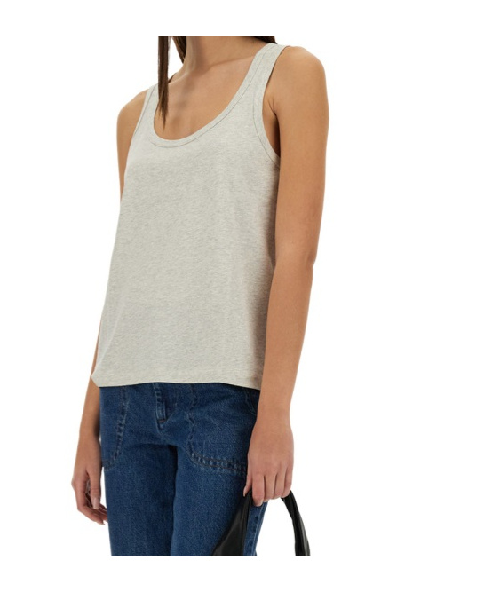 Shop Apc Label Tank Top In White