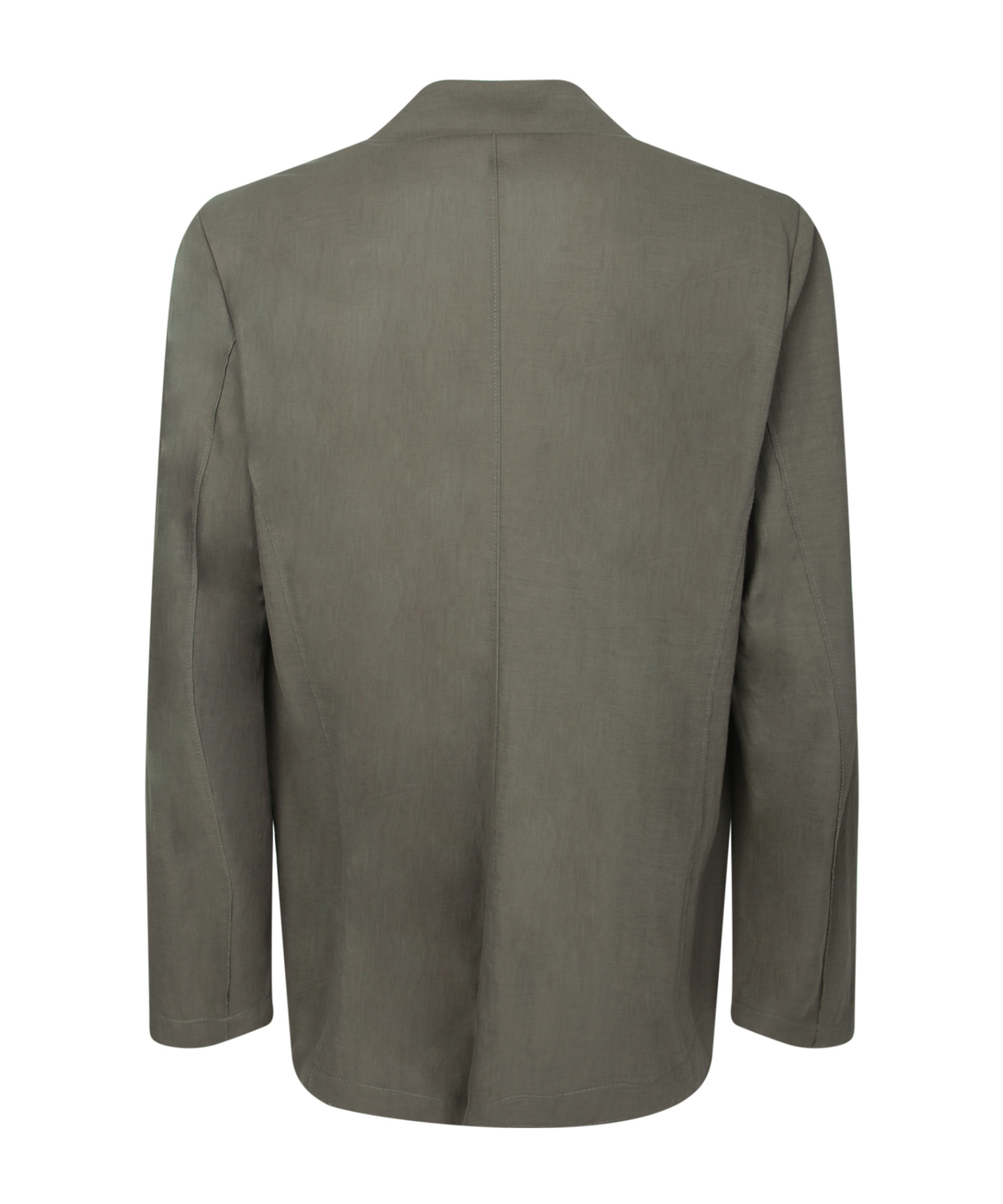 Harris Wharf London Dove Grey Rayon Jacket In Green