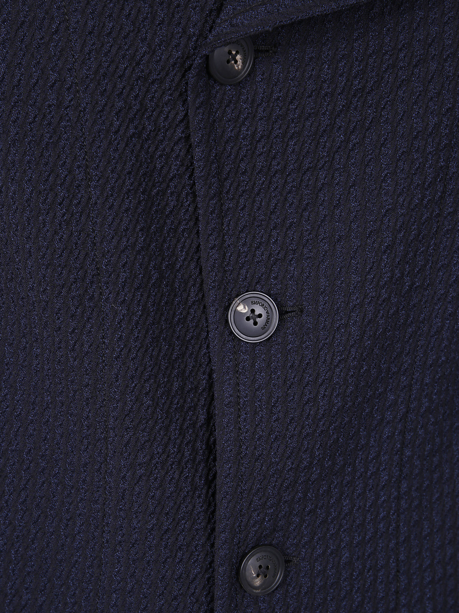 Emporio Armani Split Jacket Clothing In Black