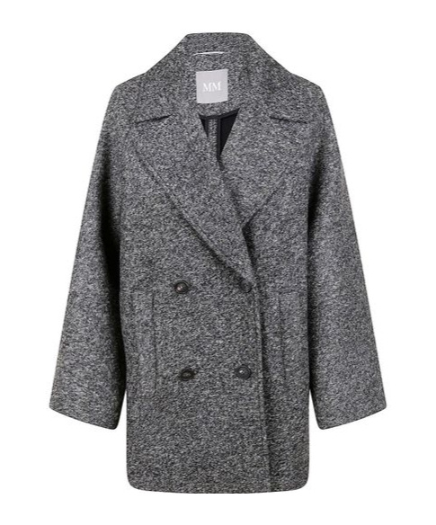 Max Mara Double-breasted Tailored Blazer In Gray