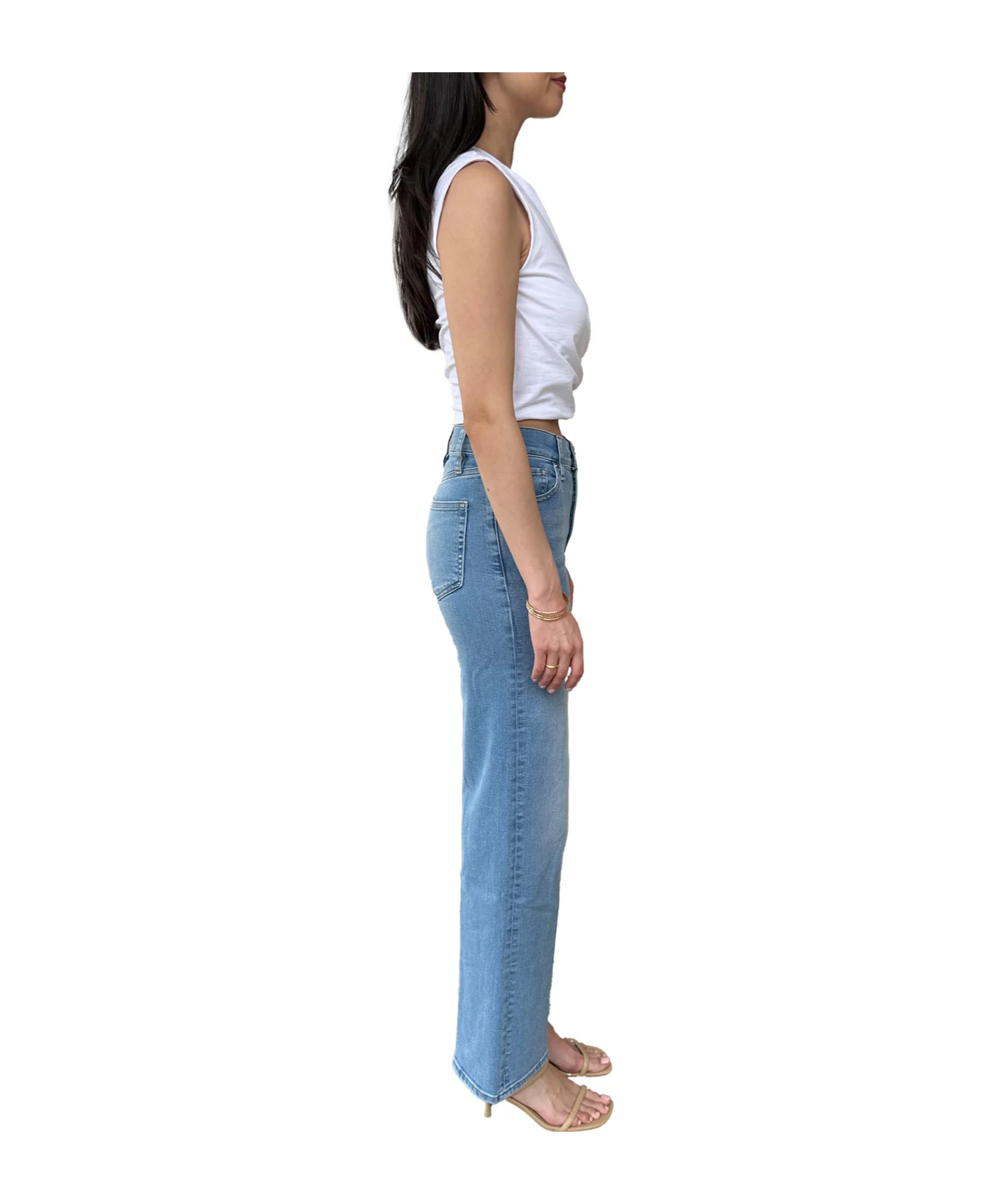 Frame Cotton-blend Jeans In Blue