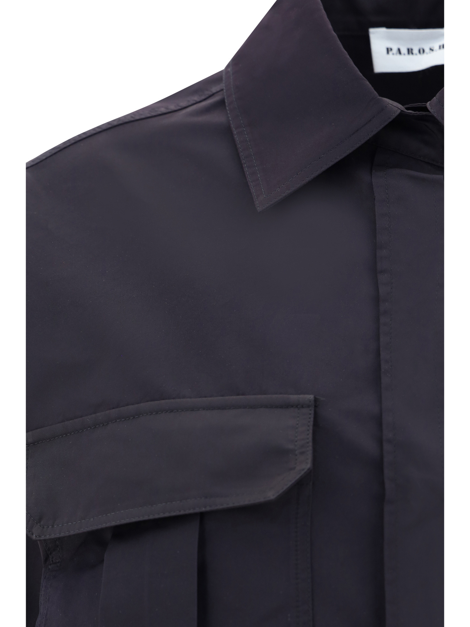P.a.r.o.s.h Pesca Shirt In Black