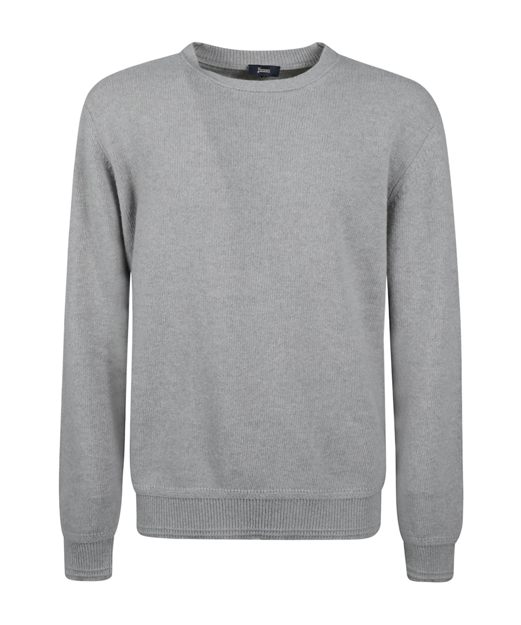 Herno Men's 100% Wool Cozy Sweater In Gray