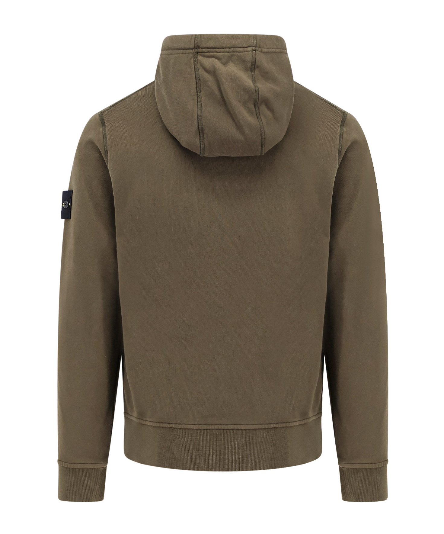 Stone Island Compass 6100045 Hoodie In Green