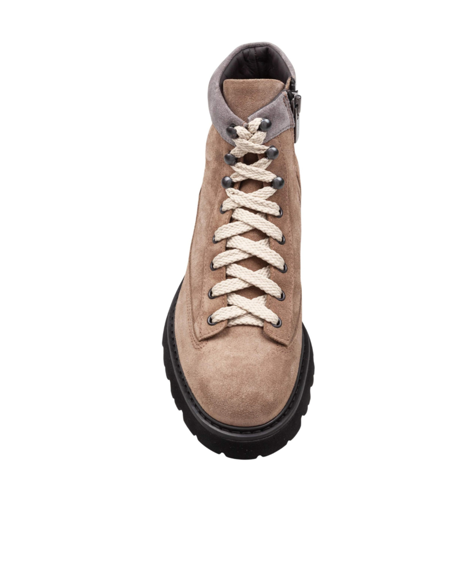 Doucal's Polacchino In Camoscio In Brown