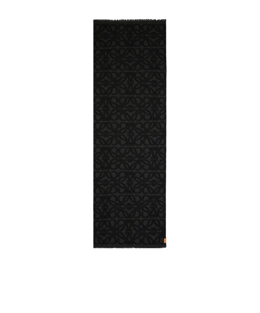 Loewe Fringed Wool Scarf