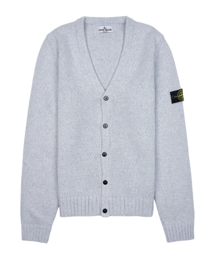 Stone Island Long-sleeved Sweater In Nude