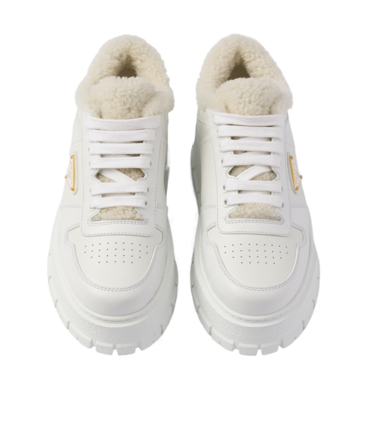 Prada Low Help Recreational Shoe In White
