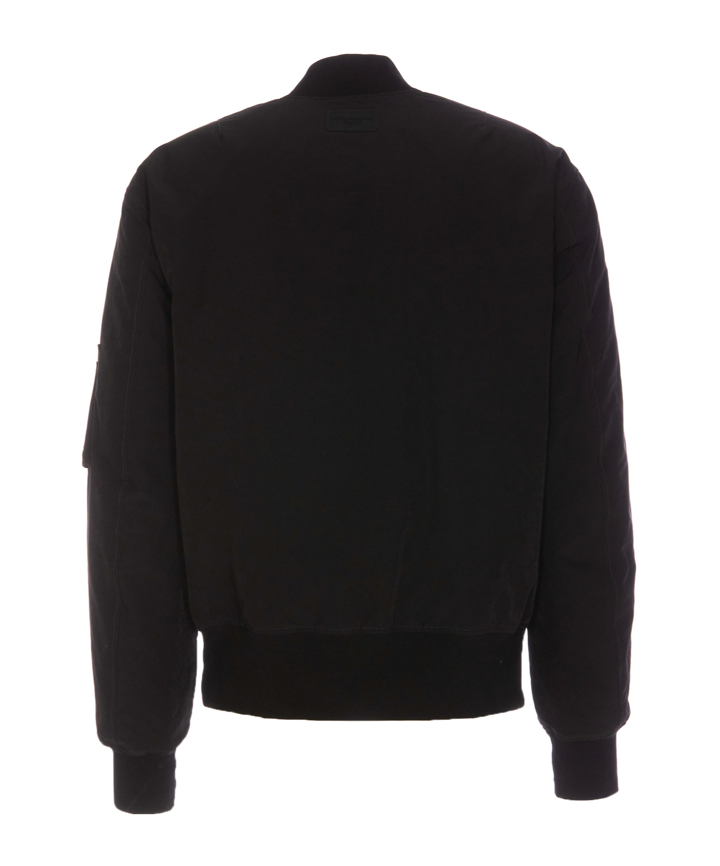 Dolce & Gabbana Bomber Jacket In Technical Fabric In Black