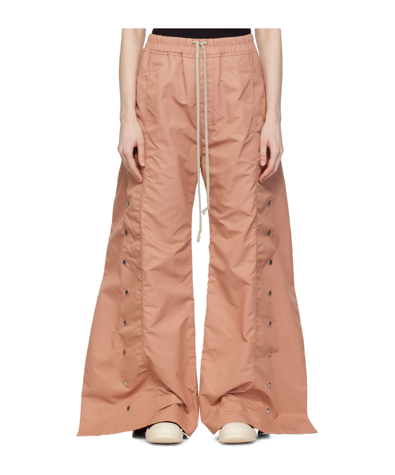 Rick Owens Drkshdw Pink Babel Pusher Track Pants In Pink