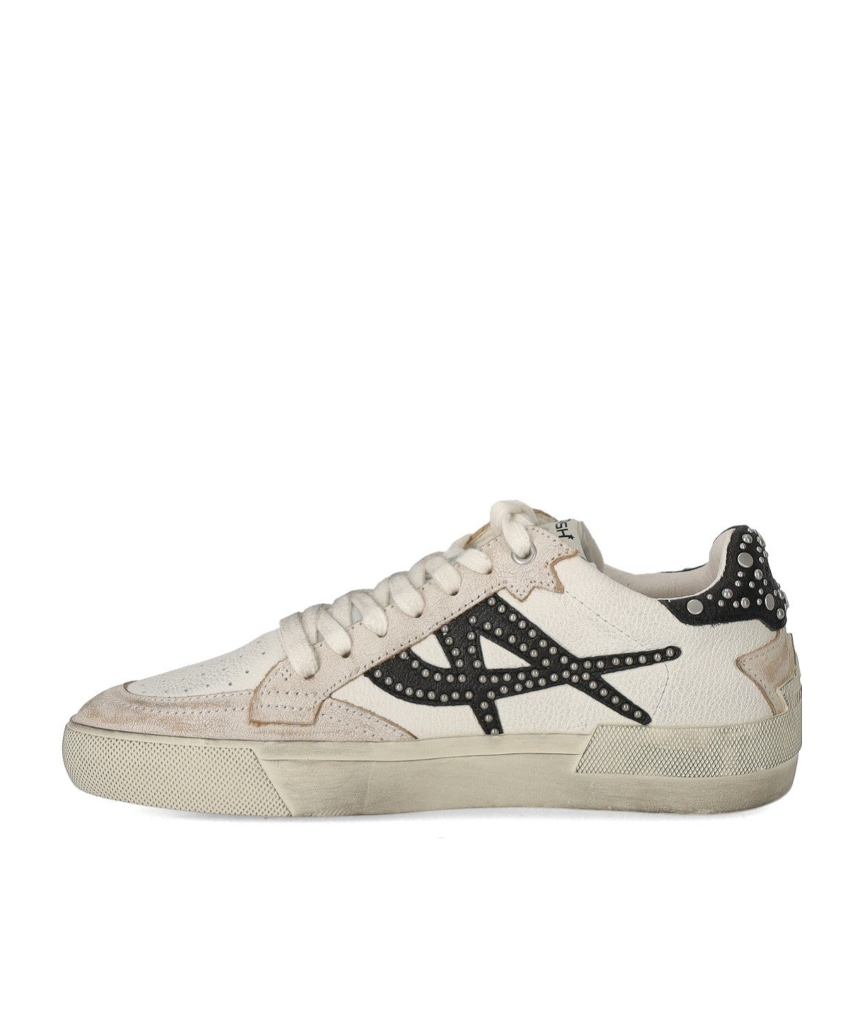 Ash Rivet Low-cut Casual Shoes In Nude