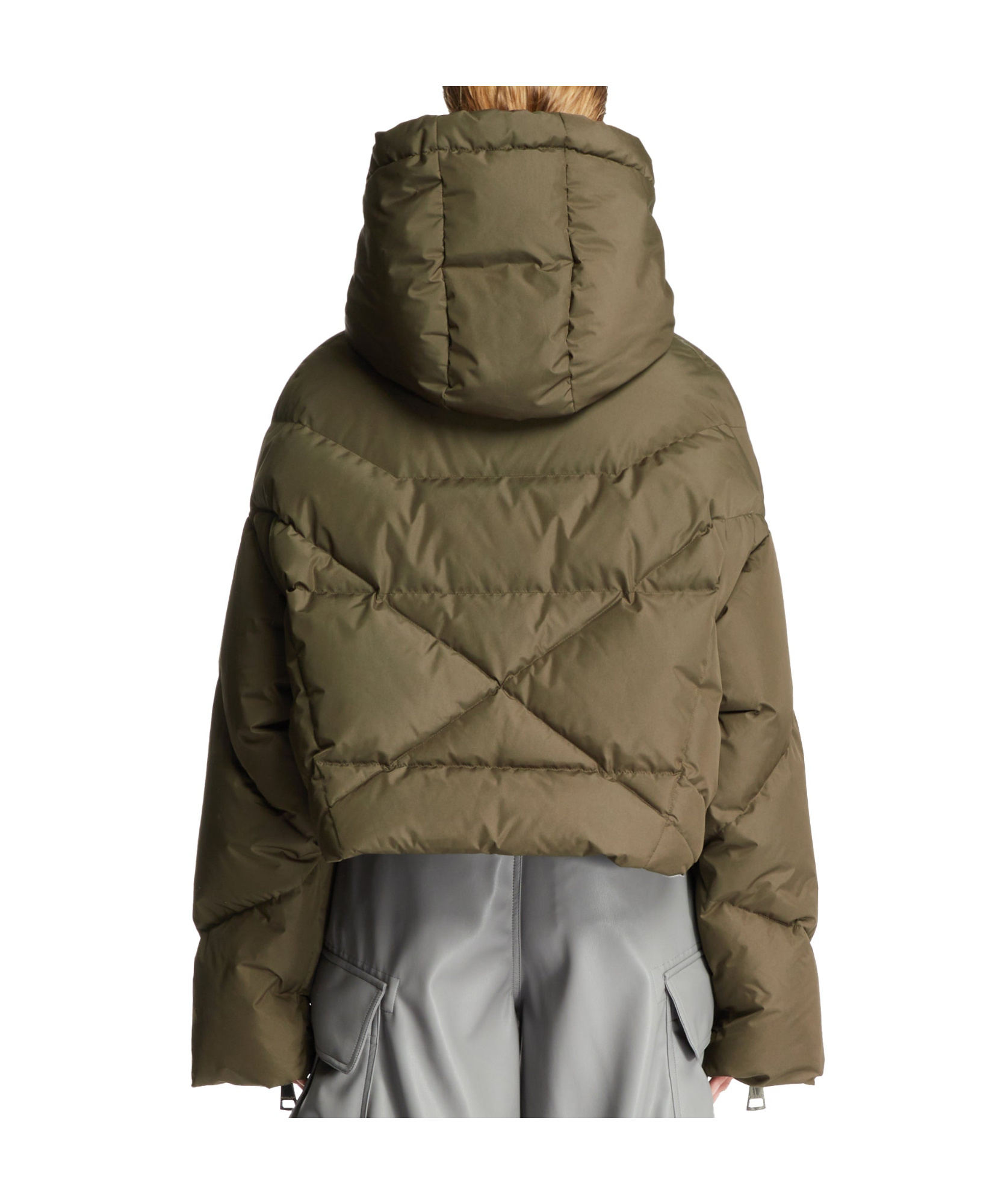 Khrisjoy Khris Puffer Jacket In Gray