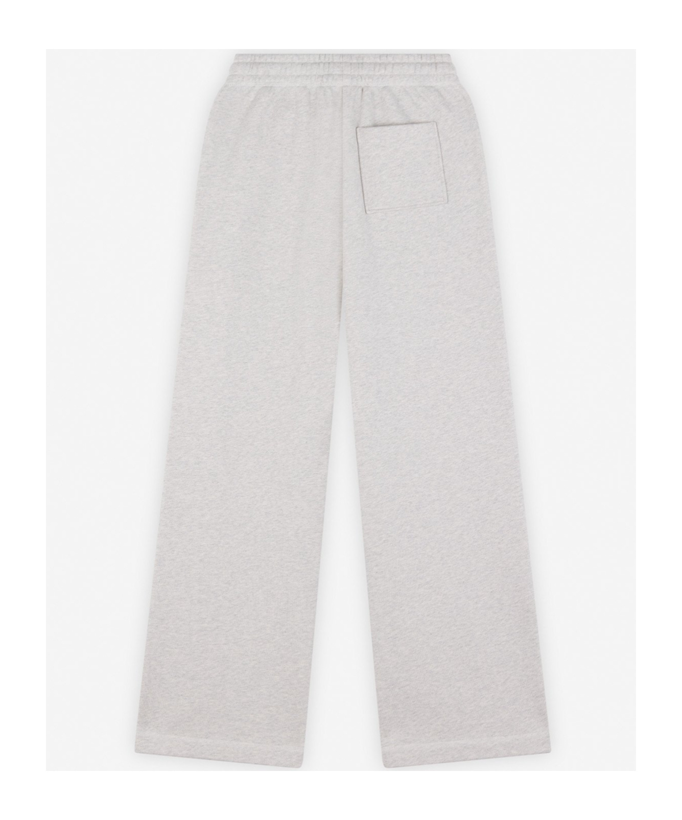 Maison Kitsuné Patch Pants In White