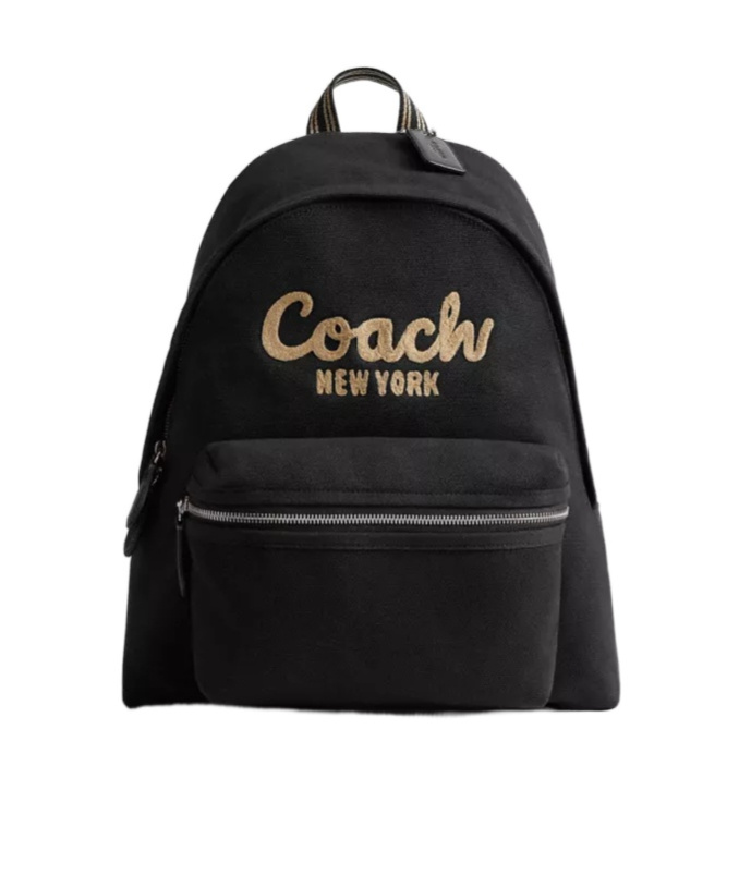 Coach Cargo Backpack In Black