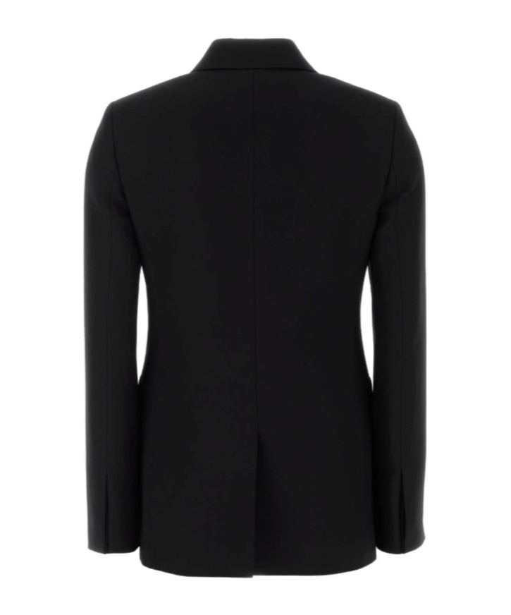 Gucci Tailored Blazer Notched Lapel In Black
