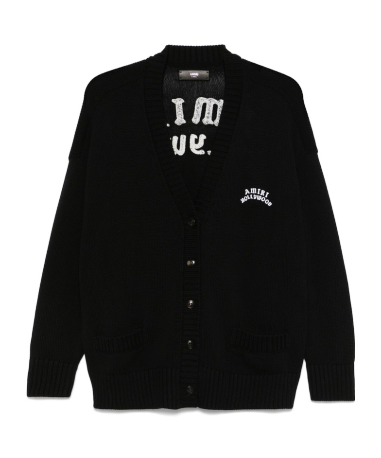 Amiri Hollywood Knitwear Cardigan Front Pockets