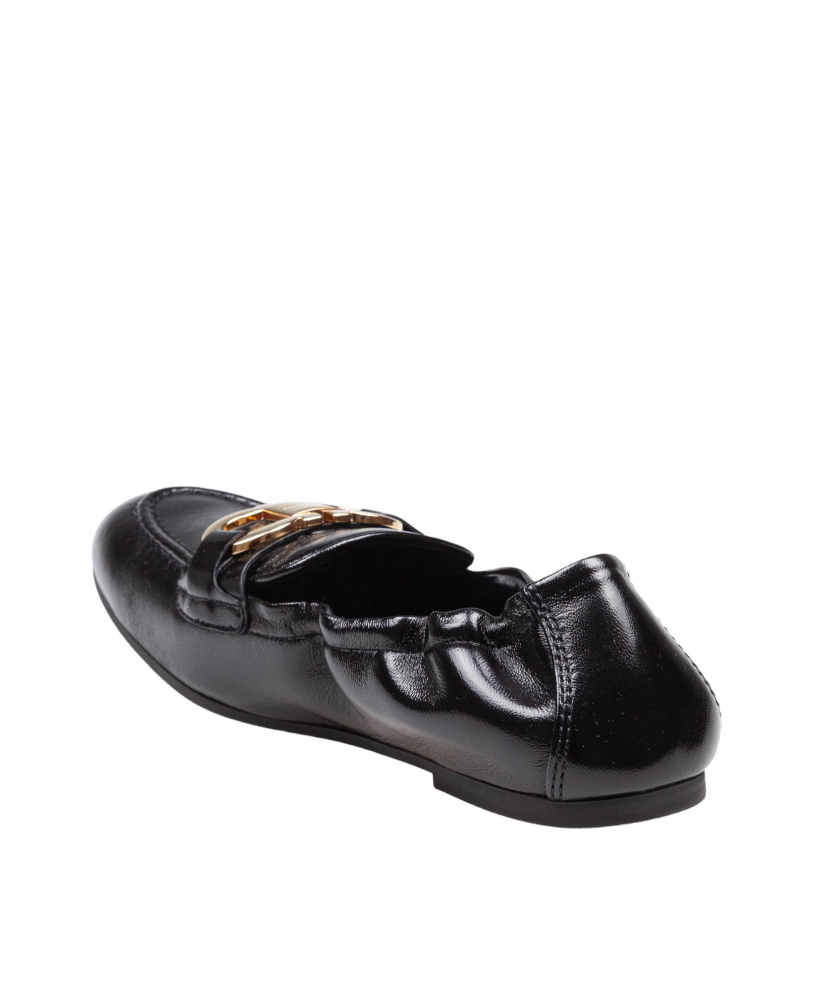 Ferragamo Jodie Deconstructed Leather Loafer In Black