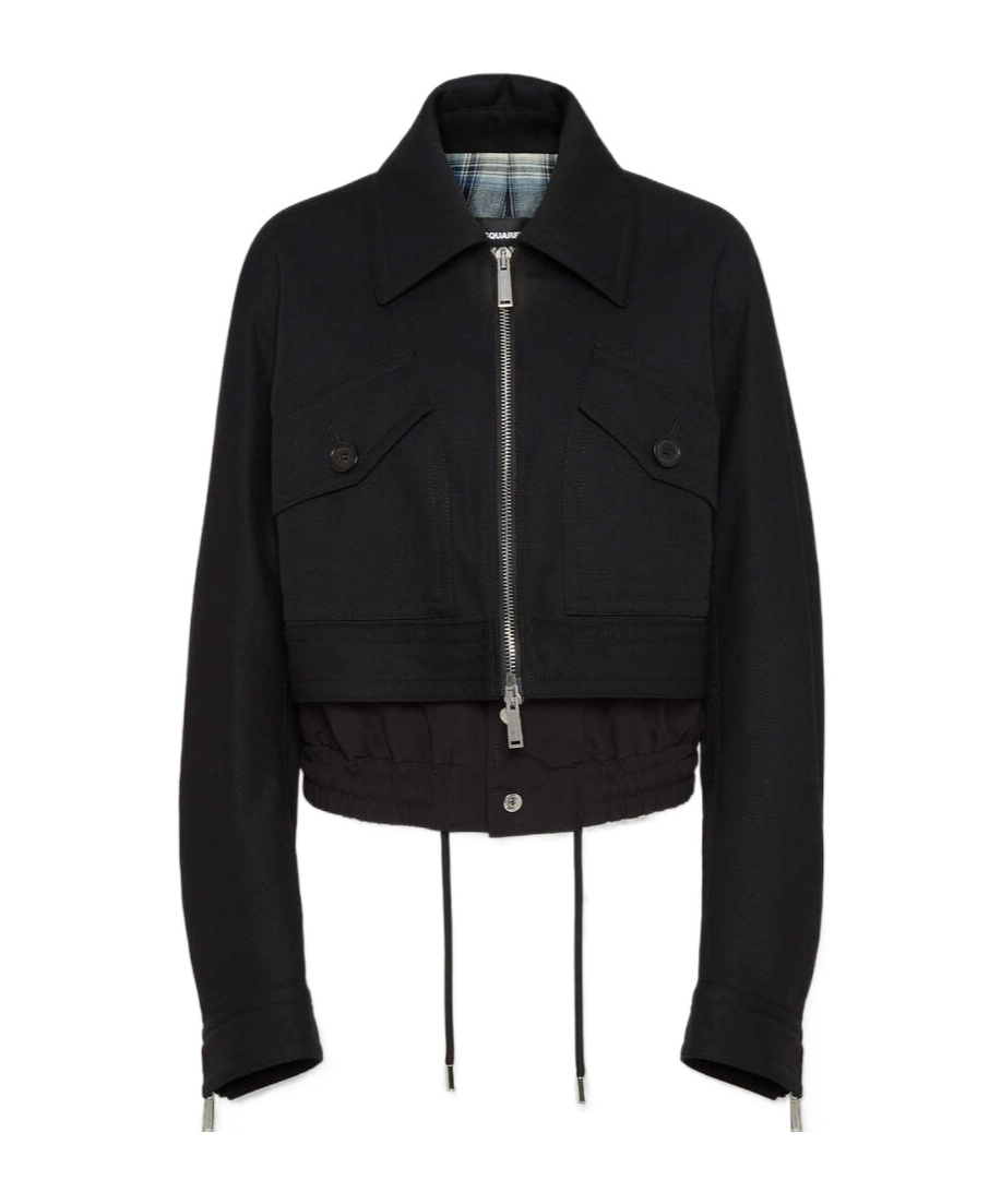 Dsquared2 Wool Casual Jacket