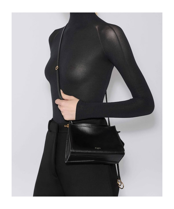 Alaïa Le Click Small Square Bag In Calfskin