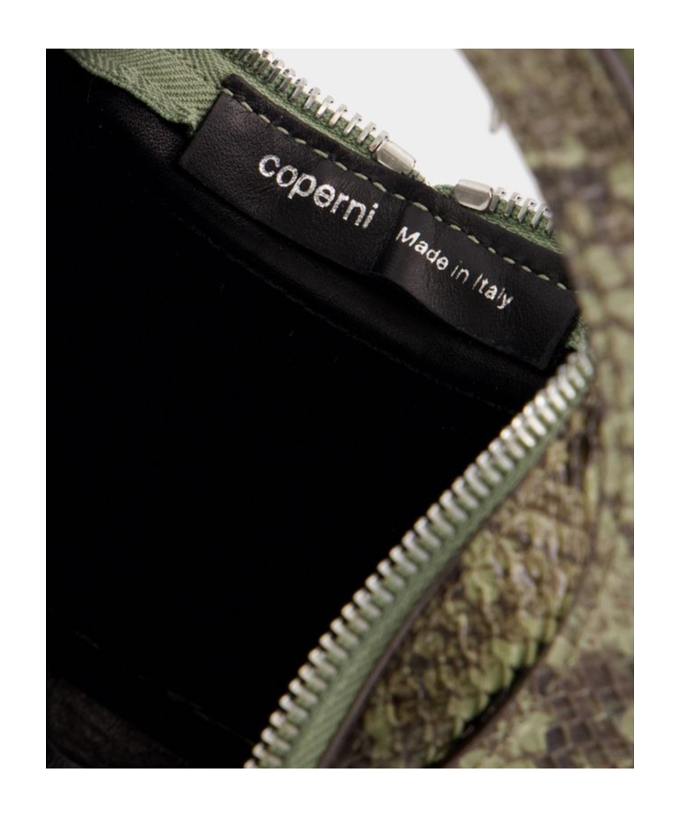 COPERNI COPERNI EMBOSSED ZIPPED MINI TOTE BAG 