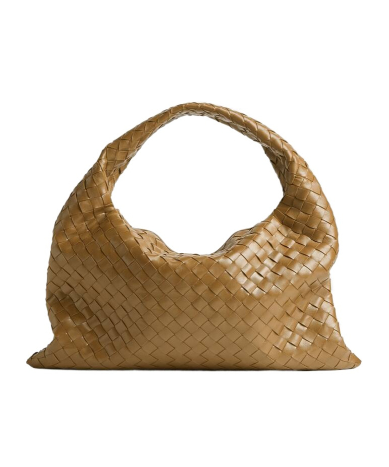 Bottega Veneta Small Hop Shoulder Backpack In Brown