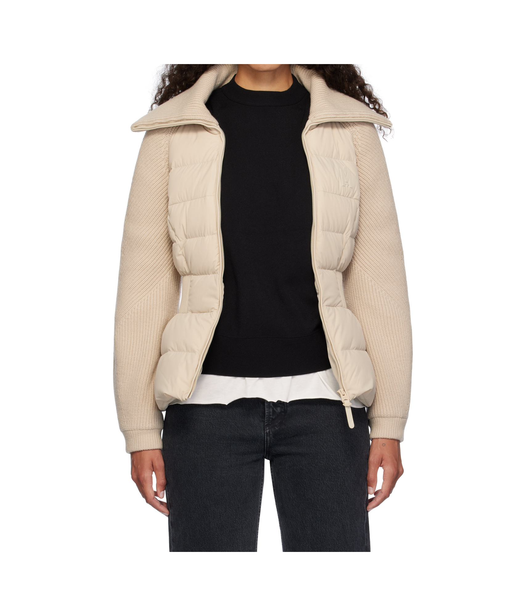 Mackage Long-sleeved Down Jacket In Black