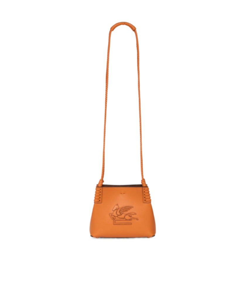 Etro Mini Libra Tote Bag In Orange
