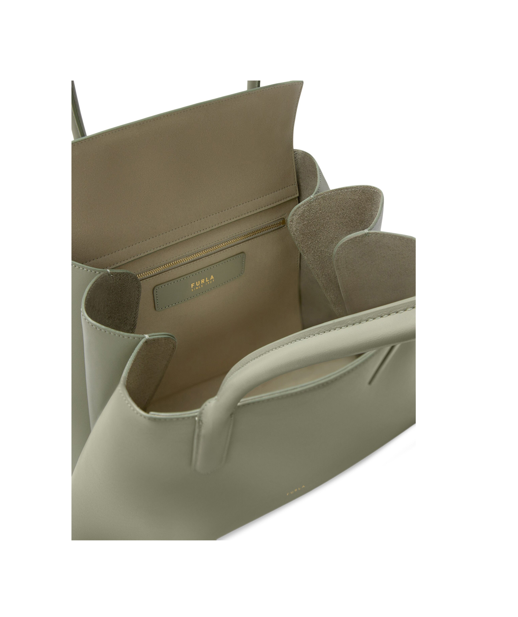 Furla Double-handle Handbag In Nude