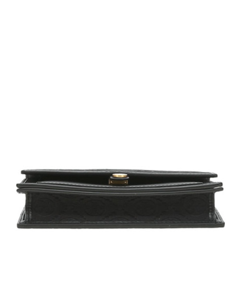 Tory Burch T Monogram-jacquard Shoulder Bag In Black