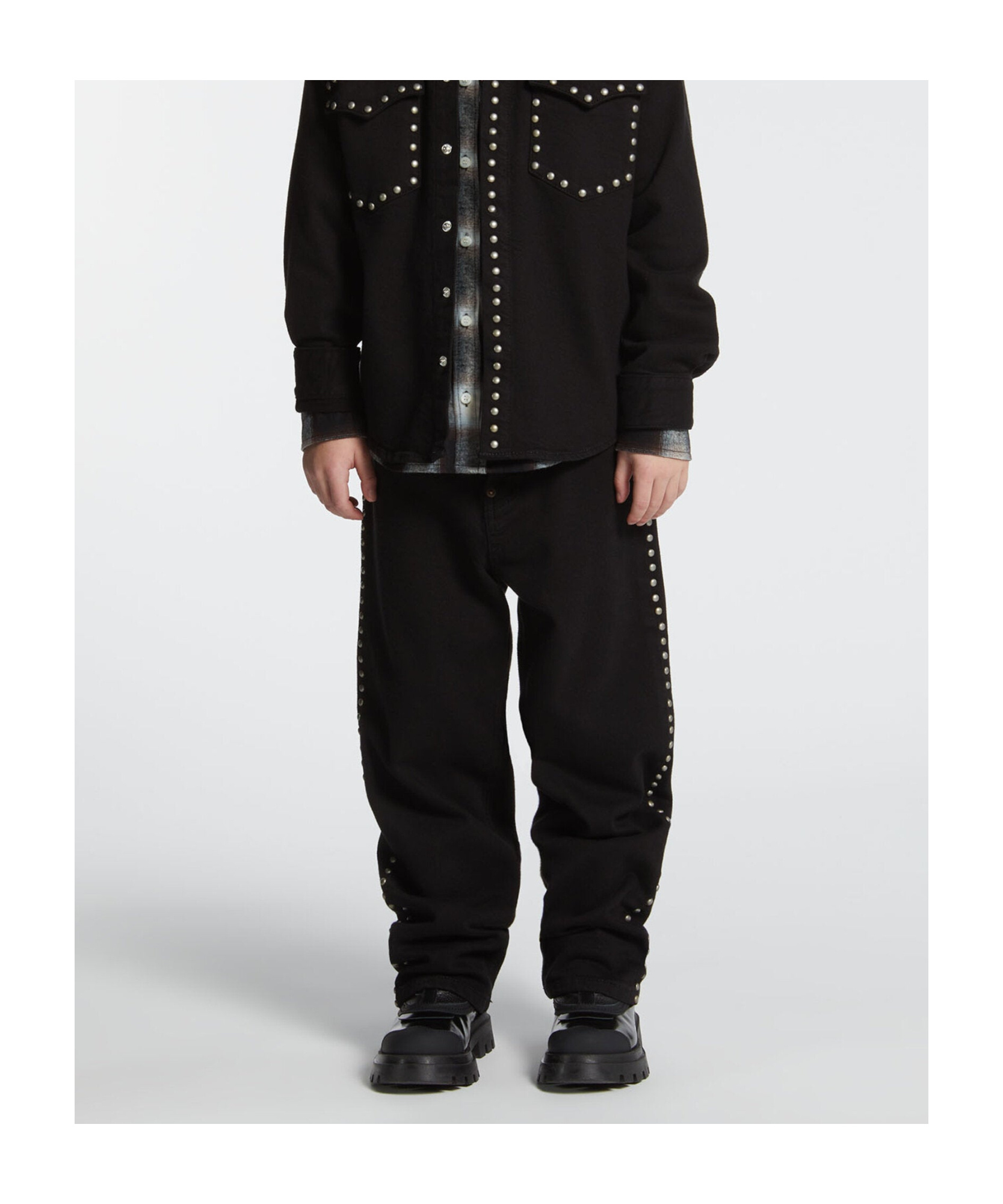 Dsquared2 Moose Lost Jeans In Black