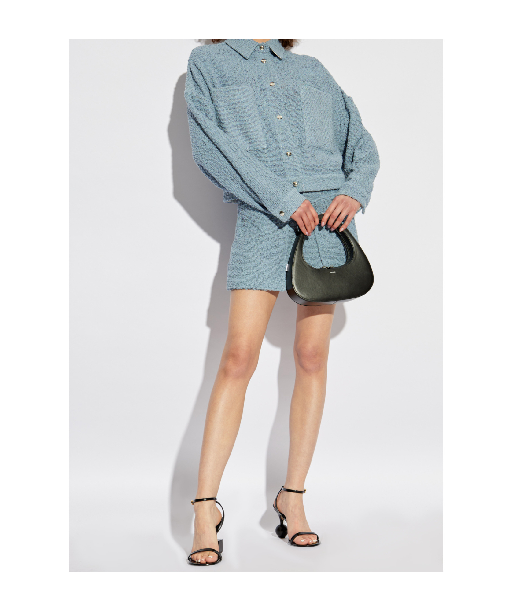 Iro High-waisted Skirt In Blue