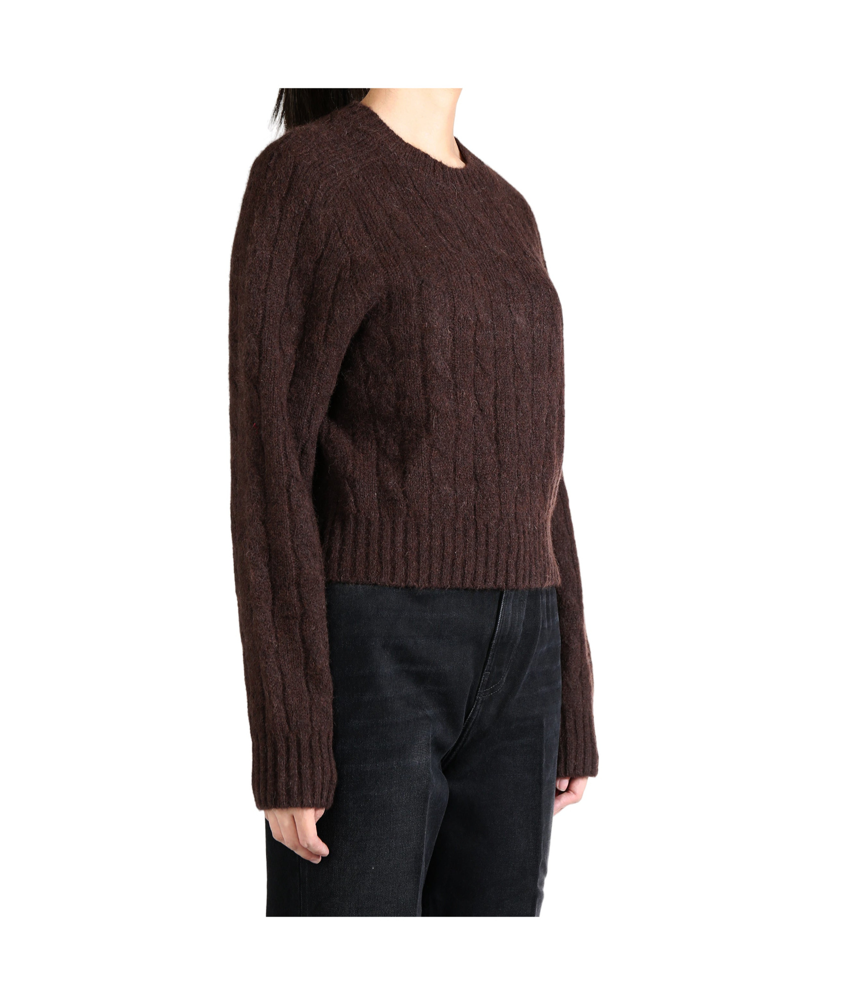 Polo Ralph Lauren Cable-knit Jumper In Black