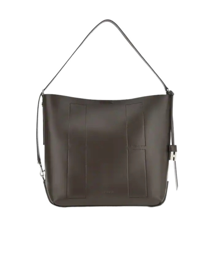 Hogan Hocket Medium Shoulder Bag In Brown