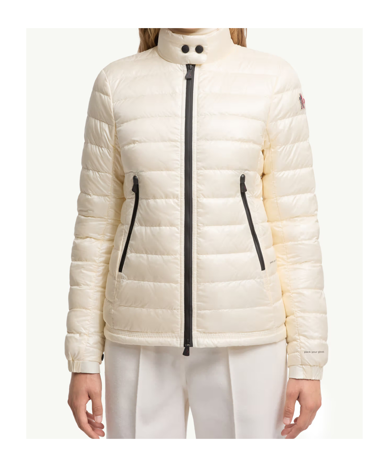 Moncler Grenoble Walibi Light Puffer Jacket In Neutral