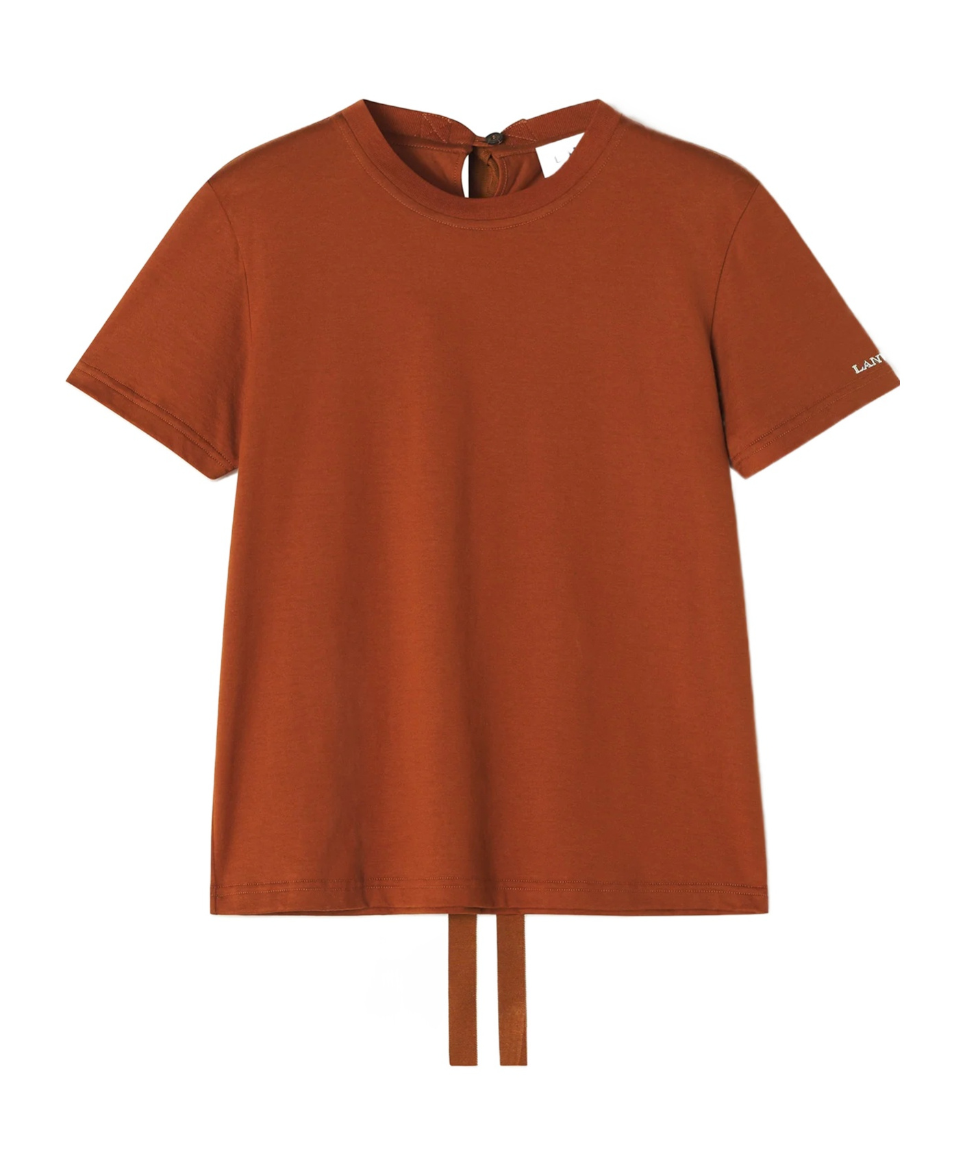 Lanvin Short-sleeved T-shirt In Brown