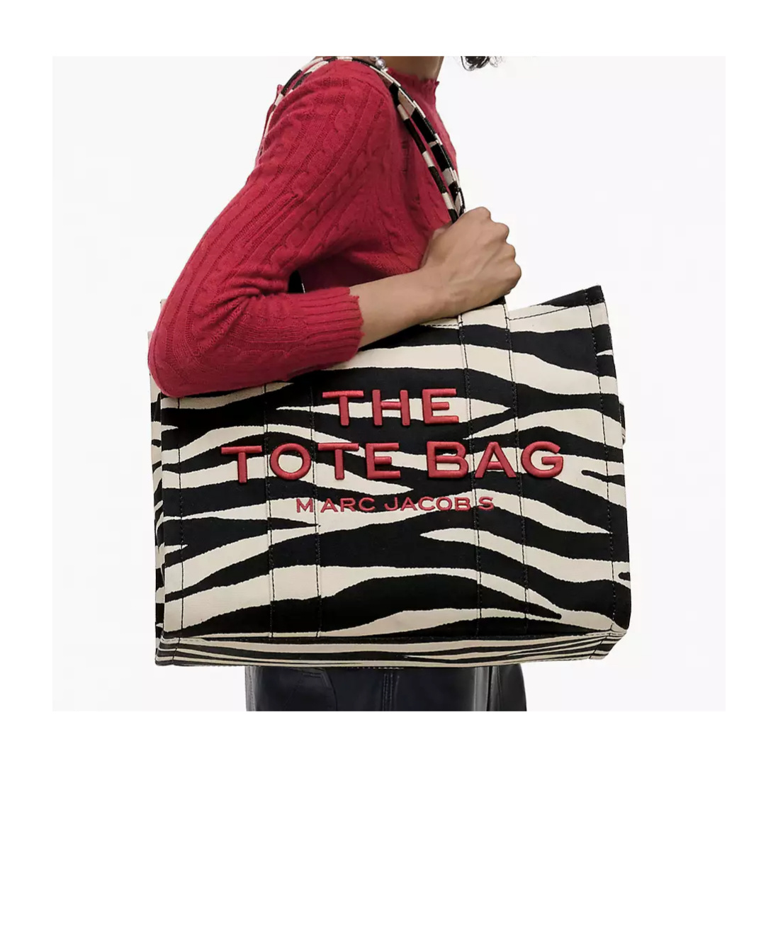 Marc Jacobs Zippered Shoulder Bag In Black