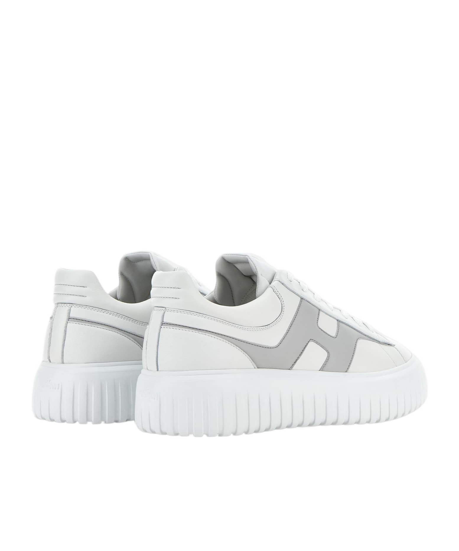 Hogan Thick Sole Sneakers In White