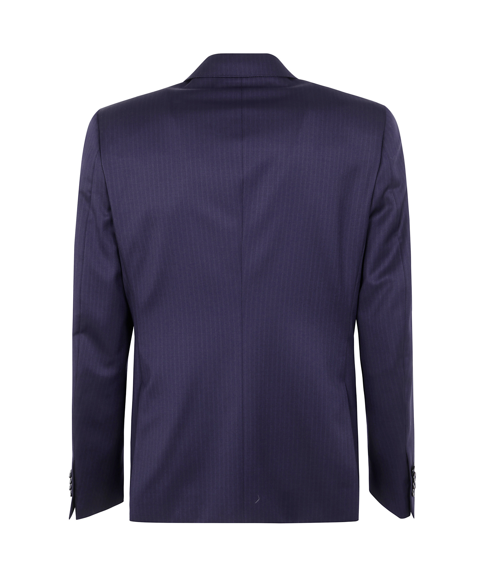Shop Zegna Long-sleeved Suit In Black