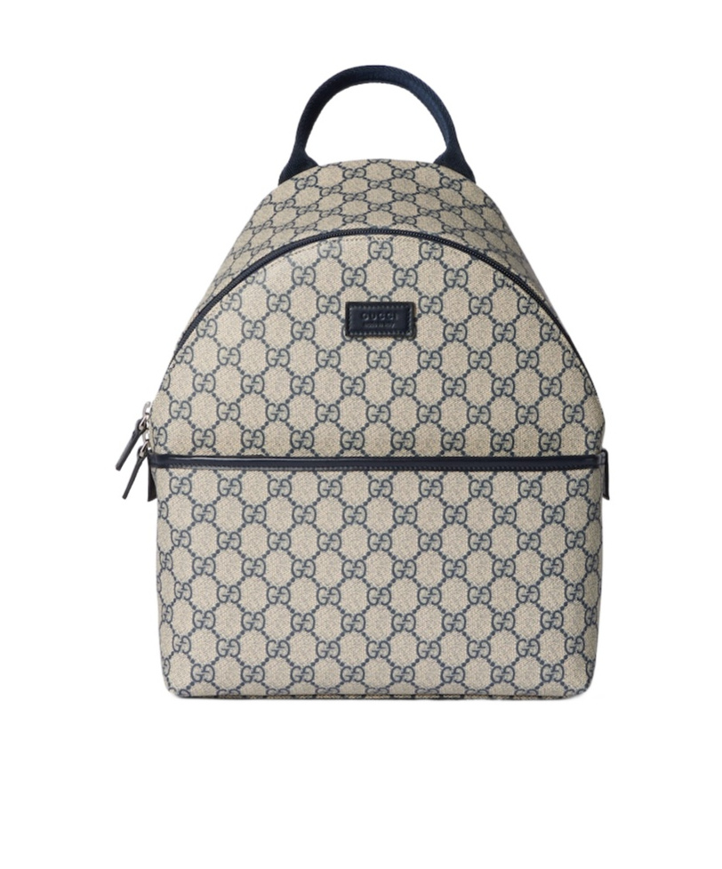 Gucci Gg Backpack In Gray