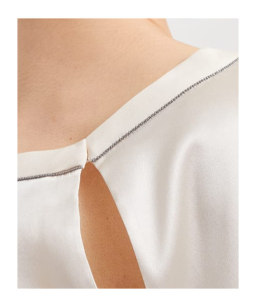 Brunello Cucinelli Top In White