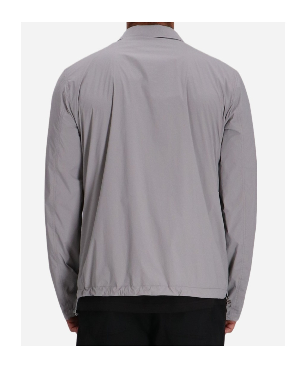 Herno Reversible Shirt Jacket In Gray