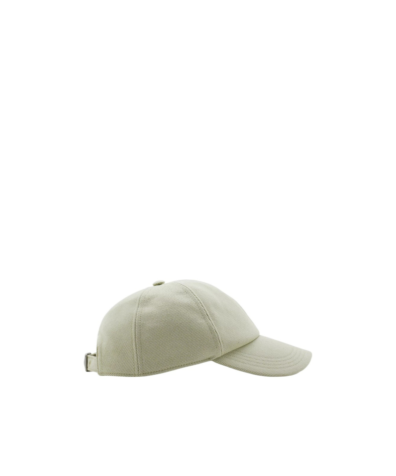 Burberry Ekd Cotton Blend Baseball Cap In Nude