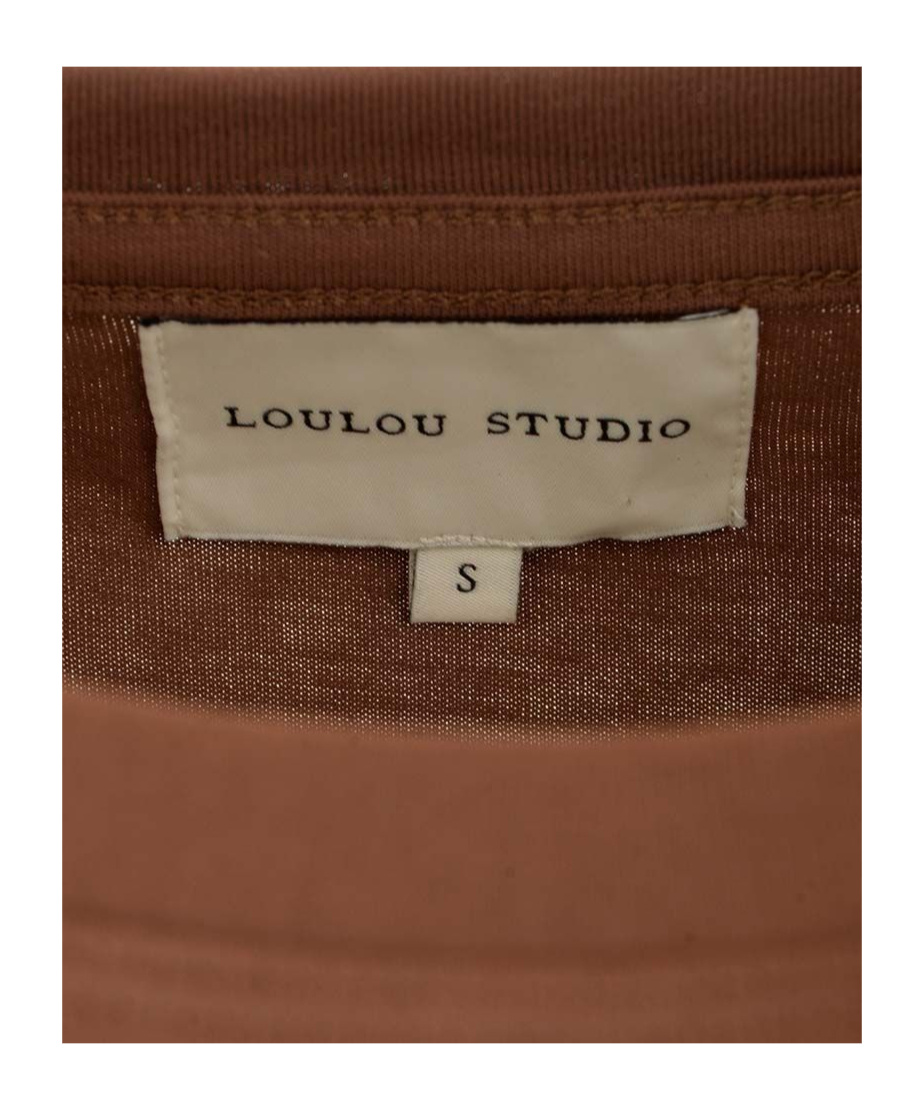 Loulou Studio Basiluzzo T-shirt In Brown