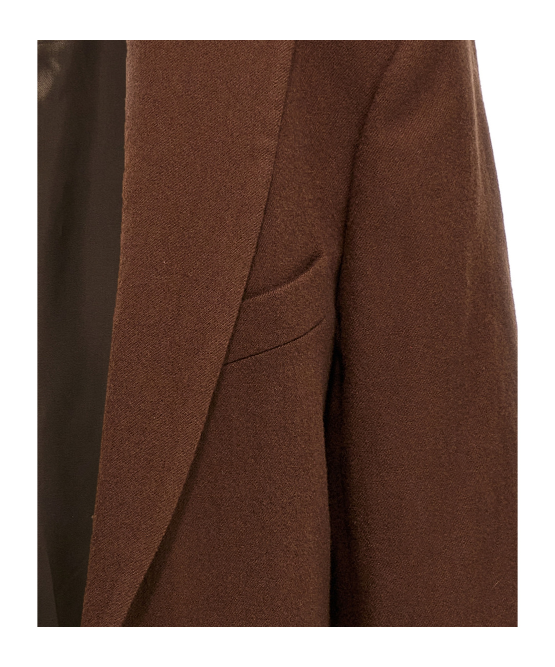 Dries Van Noten "tailored" Blazer Featuring Back Vent In Brown