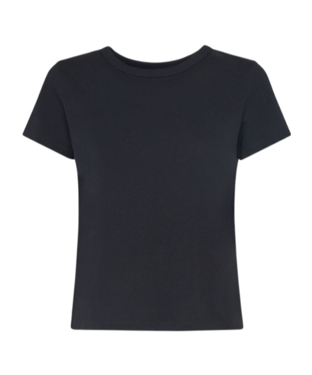 Khaite Samson Cotton Knitted T-shirt In Black