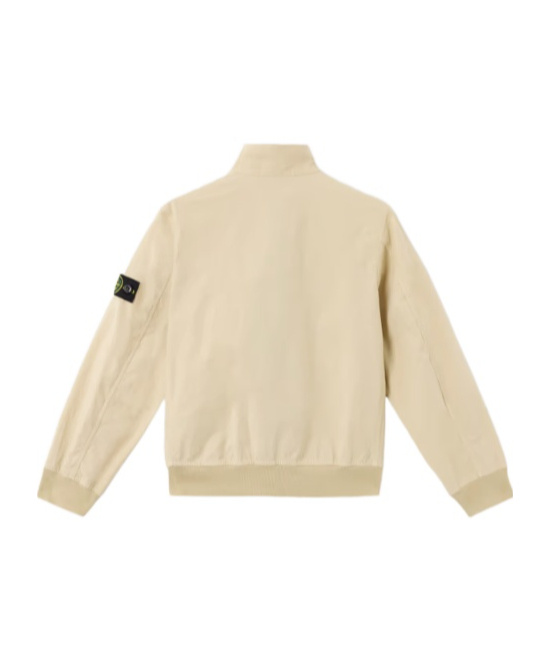 Stone Island Long Sleeve Casual Jacket In Nude