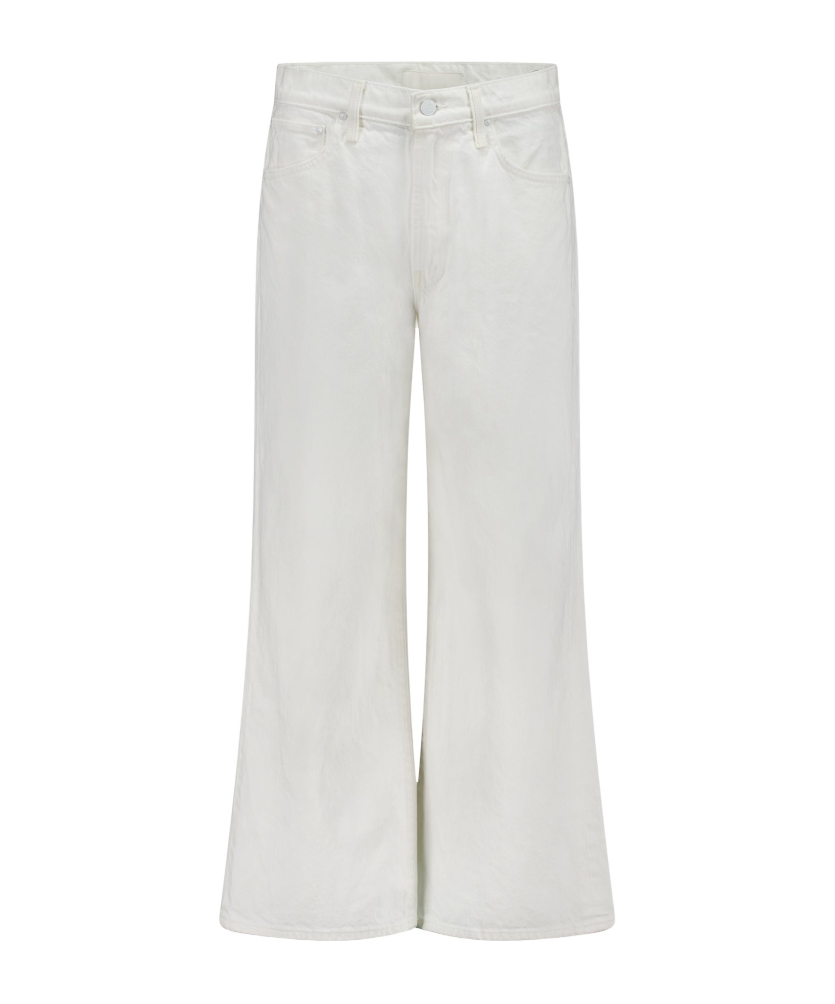 Mother Jeans With Belt Loops In Gray