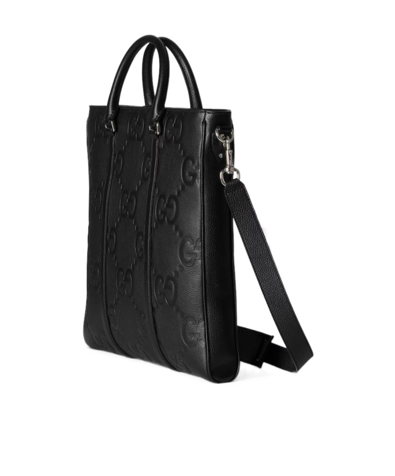 Gucci Double G Medium Shoulder Bag In Black
